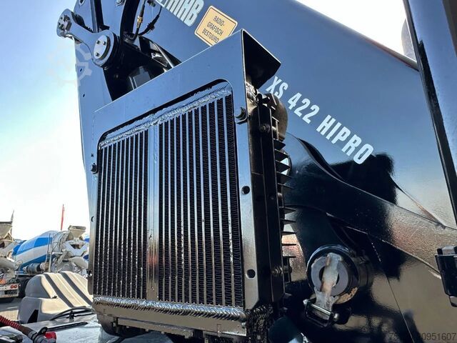 Crane truck DAF CF 85 410 6X2 + HIAB 422EP-5 HIPRO TREKKER/SATT...