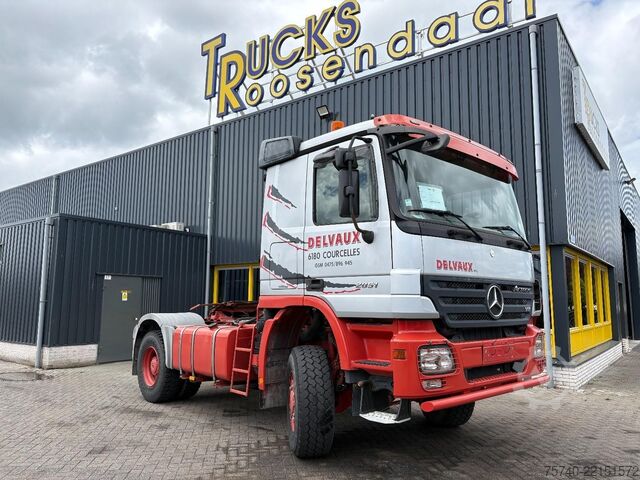 Standard tractor Mercedes-Benz Actros  2051 + 4X4 + V8 MOTOR + HYDRAULIEK + EU...