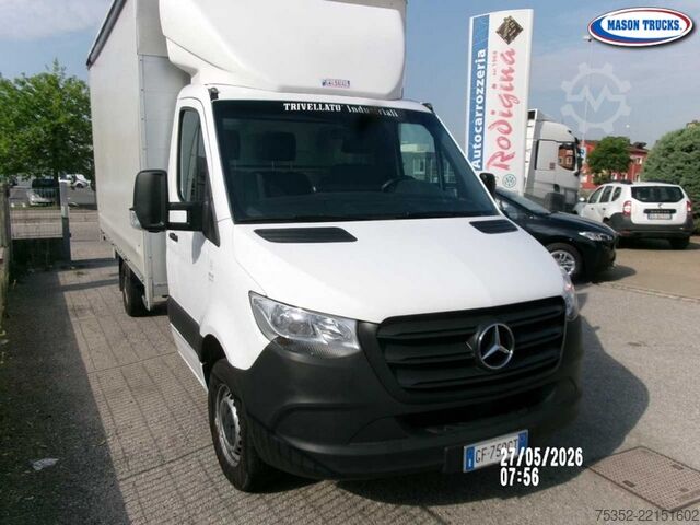 Curtain sider van Mercedes-Benz Sprinter 316 CDI
