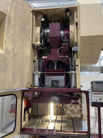 Single-column - eccentric press with roller feed MABU, automatic punching machine, eccentric punch p RASTER ZEULENRODA PDA 100