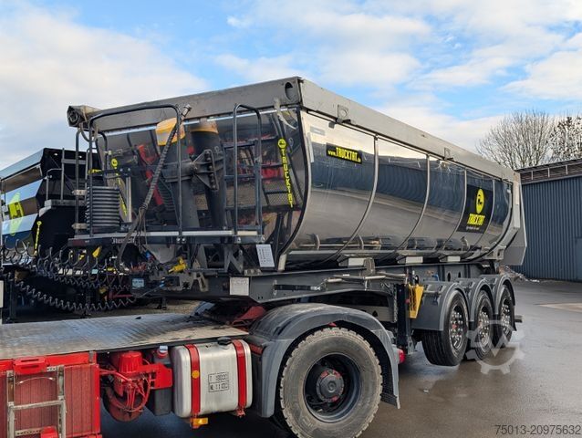 Tipper semitrailer REISCH THERMO HardoX Halfpipe 24 cbm, MIETEN?