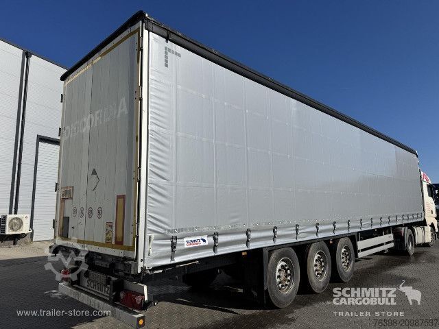 Open semitrailer with tarp Schmitz Cargobull Curtainsider Standard