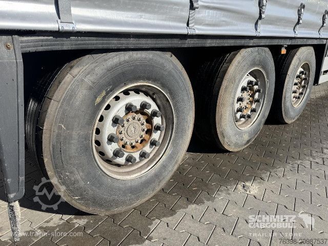 Open semitrailer with tarp Schmitz Cargobull Curtainsider Standard