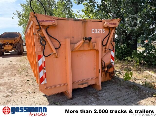 Abrollcontainer  Abrollcontainer mit hydr. Deckel ca. 27m³