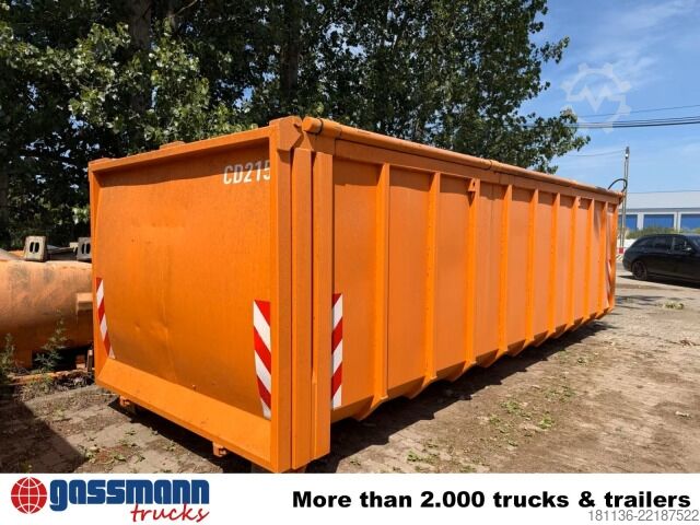 Abrollcontainer  Abrollcontainer mit hydr. Deckel ca. 27m³