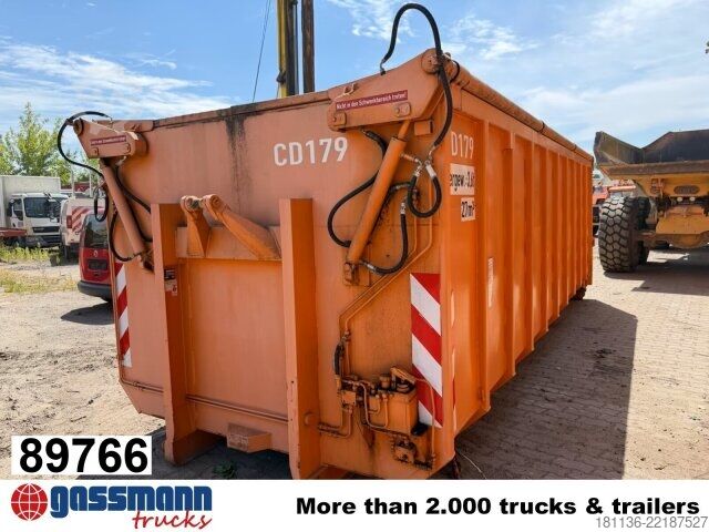 Abrollcontainer  Abrollcontainer mit hydr. Deckel ca. 27m³