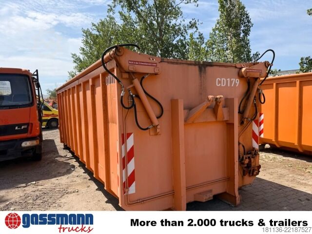 Abrollcontainer  Abrollcontainer mit hydr. Deckel ca. 27m³