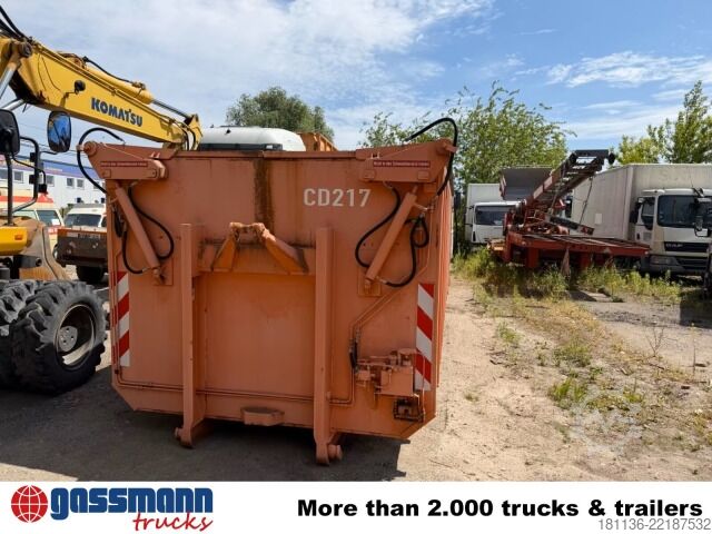 Abrollcontainer  Abrollcontainer mit hydr. Deckel ca. 27m³
