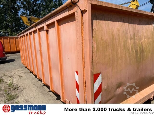 Abrollcontainer  Abrollcontainer mit hydr. Deckel ca. 27m³