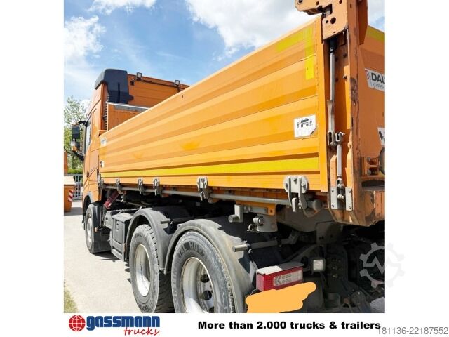 Kipper LKW Volvo FH 540 6x4, Alu-Bordwände, liftbare