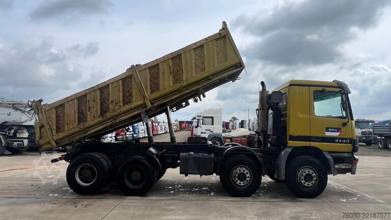 3-Seiten-Kipper Mercedes-Benz Actros 4143 (EPS / LAMES / GRAND PONT / STEEL S...