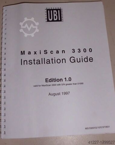 Position scanner Intermac WL-10100DG