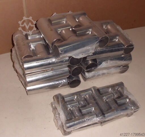 Edelstahl-T-Stück Edelstahl DN40 / DN20