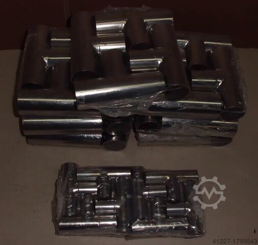 Edelstahl-T-Stück Edelstahl DN40 / DN20