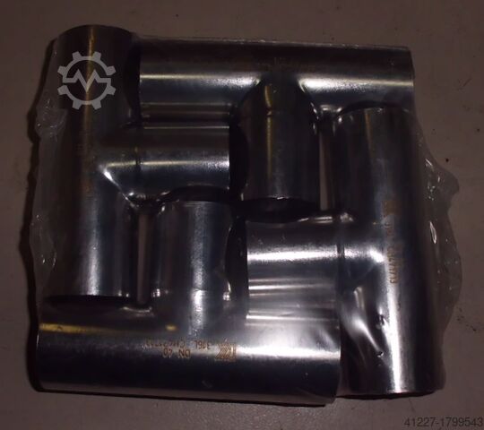 Edelstahl-T-Stück Edelstahl DN40 / DN20