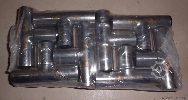 Edelstahl-T-Stück Edelstahl DN40 / DN20