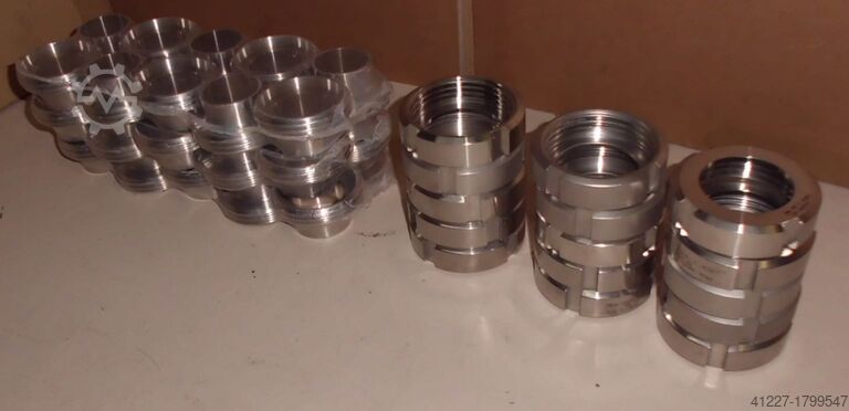 Milchrohrverschraubung Edelstahl DN 40