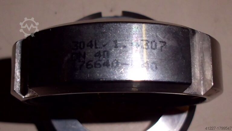 Milchrohrverschraubung Edelstahl DN 40