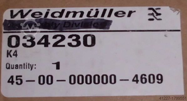 Klemmenkasten Weidmüller Klippon K4