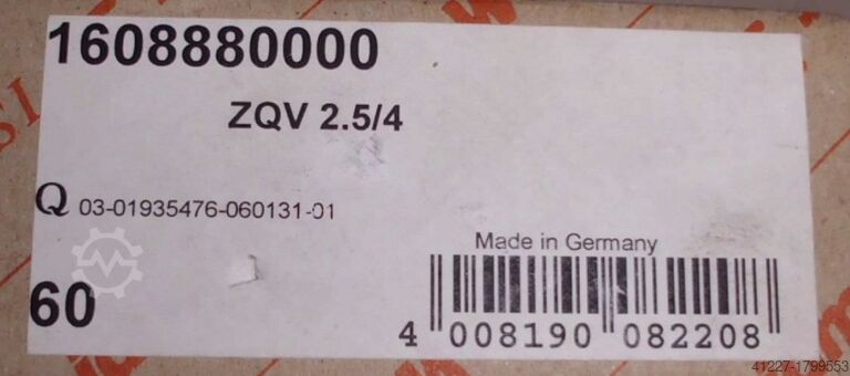 Clamps Weidmüller verschiedene Typen