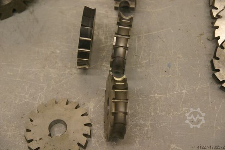 Radius cutters, 17 pieces Helios verschiedene Größen