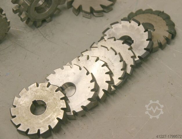 Radienfräser 17 Stück Helios verschiedene Größen