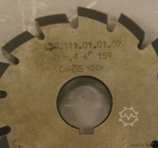 Radius cutters, 17 pieces Helios verschiedene Größen