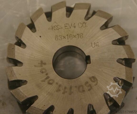 Radius cutters, 17 pieces Helios verschiedene Größen