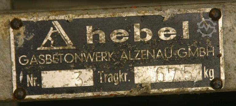 Fertigteilzange Hebel 675 kg