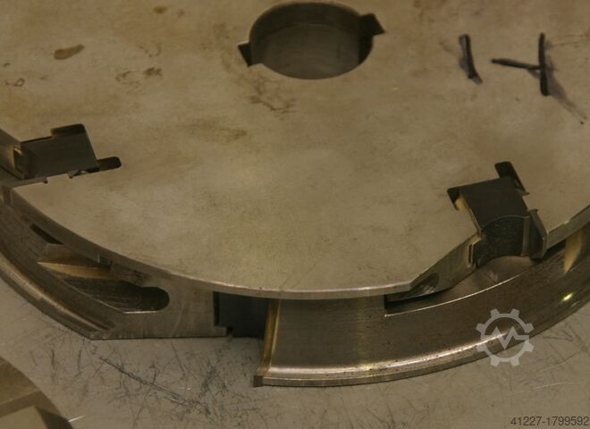 Wood router bits, 2 pieces Stahl Eigenbau