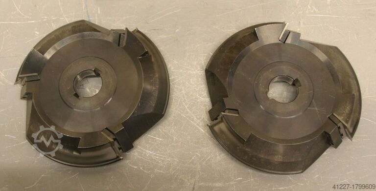 Wood router bits, 2 pieces Leuco HM 859895