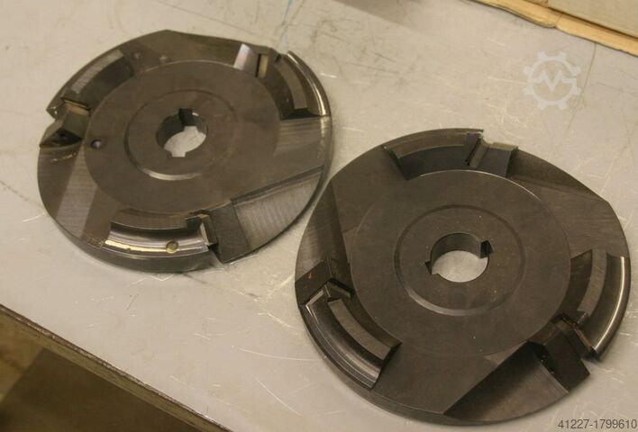 Wood router bits, 2 pieces Leuco HM 163050