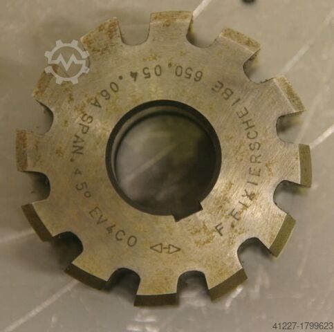 Module cutter hob HSS Span. 5° EV4CO