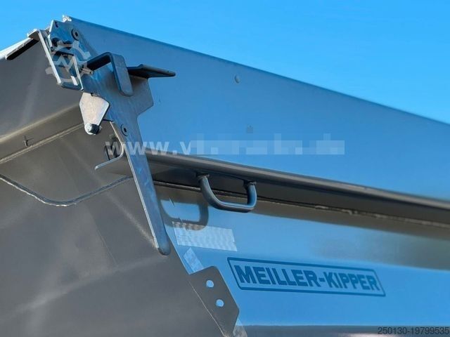 Tipper semitrailer MEILLER Kisa 3 Achs Lift Achse Rollplane 25m³