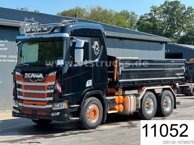 Dreiseitenkipper LKW SCANIA R500 6x4 Euro 6 SchwarzmĂĽller Dreiseitenkipper
