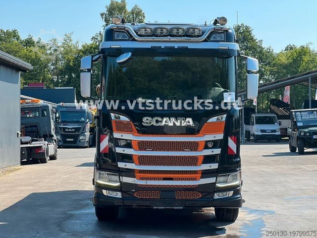 Dreiseitenkipper LKW SCANIA R500 6x4 Euro 6 SchwarzmĂĽller Dreiseitenkipper
