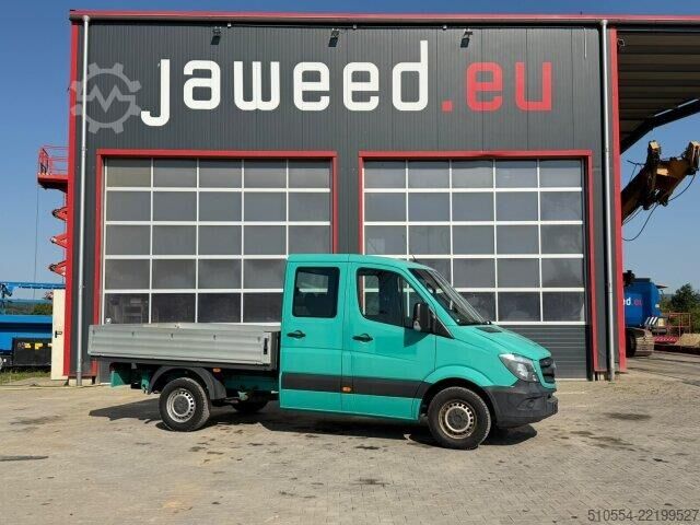 Plattformanhänger Mercedes-Benz Sprinter 216 CDI Pritsche / DoKa / Blatt/Luft