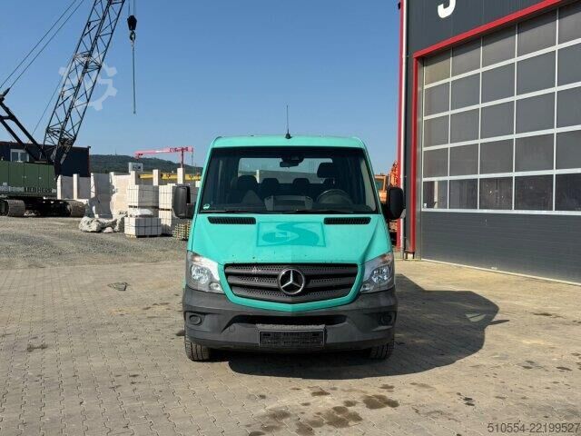 Plattformanhänger Mercedes-Benz Sprinter 216 CDI Pritsche / DoKa / Blatt/Luft