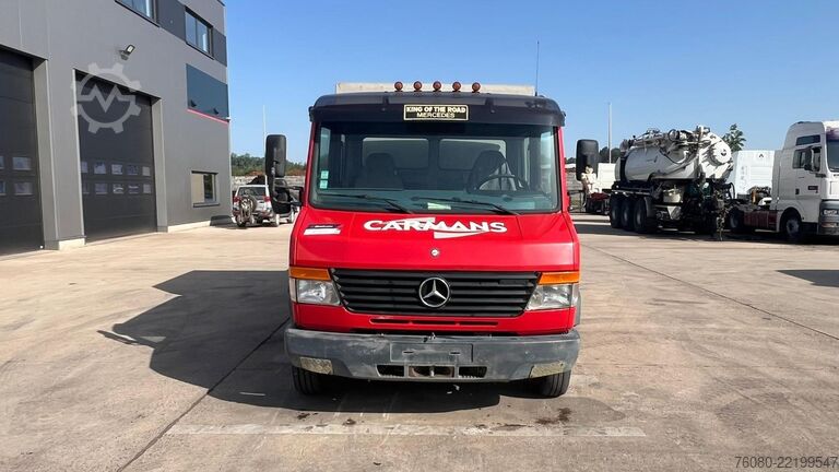 Flatbed Mercedes-Benz Vario 614 (BELGIAN TRUCK / CAMION BELGE / LAMES...