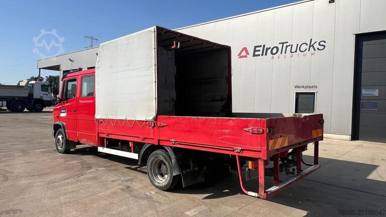 Flatbed Mercedes-Benz Vario 614 (BELGIAN TRUCK / CAMION BELGE / LAMES...