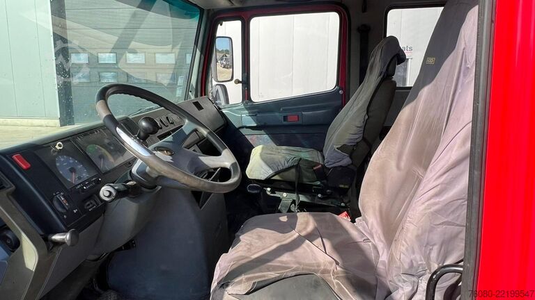 Flatbed Mercedes-Benz Vario 614 (BELGIAN TRUCK / CAMION BELGE / LAMES...