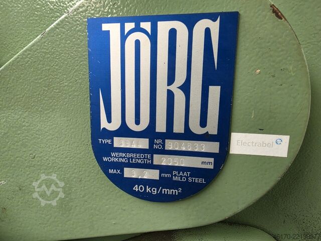 Sheet metal folder Jorg 3944