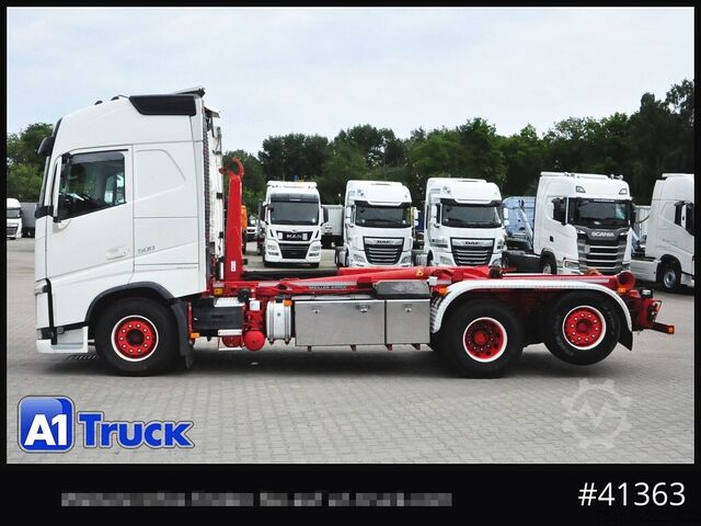 Roll-off tipper truck VOLVO FH 510 XL, Meiller RK 20.65  Standlklima