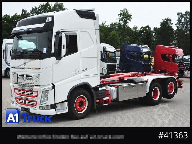 Roll-off tipper truck VOLVO FH 510 XL, Meiller RK 20.65  Standlklima