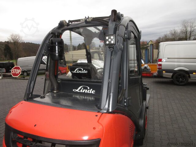Gabelstapler Linde H30 393 Diesel BJ 2016 4263 Std H30 EVO 3B 4650mm Hub Triplex Stapler