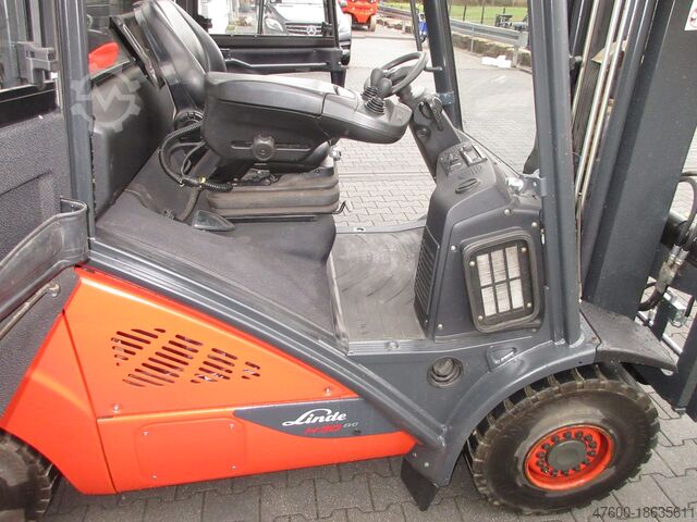 Gabelstapler Linde H30 393 Diesel BJ 2016 4263 Std H30 EVO 3B 4650mm Hub Triplex Stapler