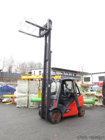 Gabelstapler Linde H30 393 Diesel BJ 2016 4263 Std H30 EVO 3B 4650mm Hub Triplex Stapler