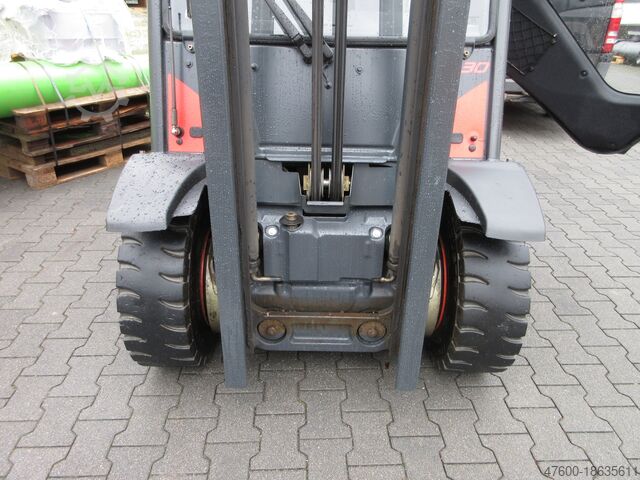 Gabelstapler Linde H30 393 Diesel BJ 2016 4263 Std H30 EVO 3B 4650mm Hub Triplex Stapler