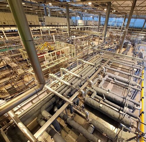 SIDEL Sidel, Krones, SIG Simonazzi Abfülllinie für Glasflaschen (Einweg) (2003) SIDEL Abfülllinie für Glasflaschen (Einweg)