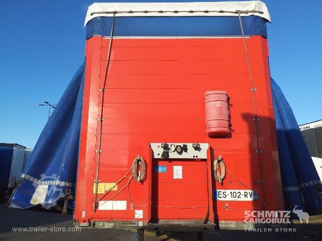 Auflieger mit Pritsche & Plane Schmitz Cargobull Semitrailer Curtainsider Standard